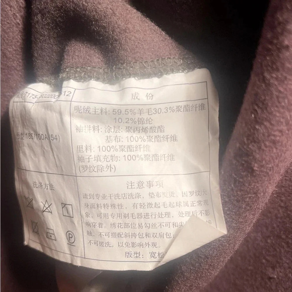 Vintage Mark FAIRWHALE nylon polyester green 2 snap pockets overcoat jacket XXL - Picture 4 of 6